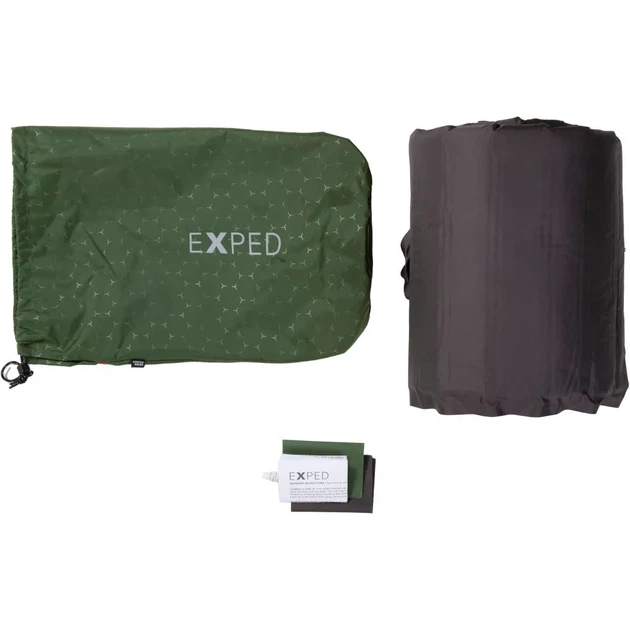 Туристический коврик самонадувающийся Exped SIM Lite 3.8 LW green (100073706) - изображение 4