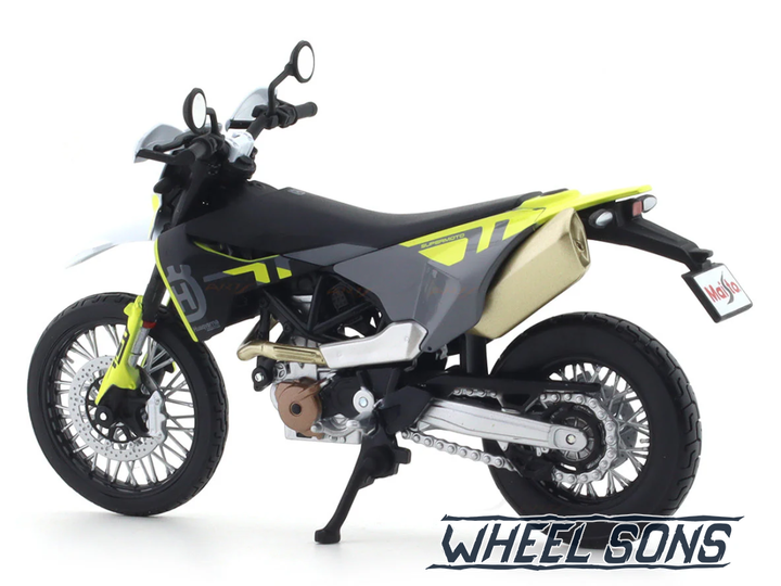 Модель мотоцикла Husqvarna 701 2023 1:12 Maisto (M6938) - Фото 3 Модель мотоцикла Husqvarna 701 2023 1:12 Maisto (M6938) - зображення 3