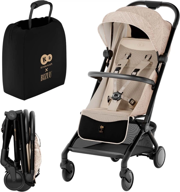 Wózek spacerowy KinderKraft Pilot 2 Dune Whisper (5902533928132) - obraz 7