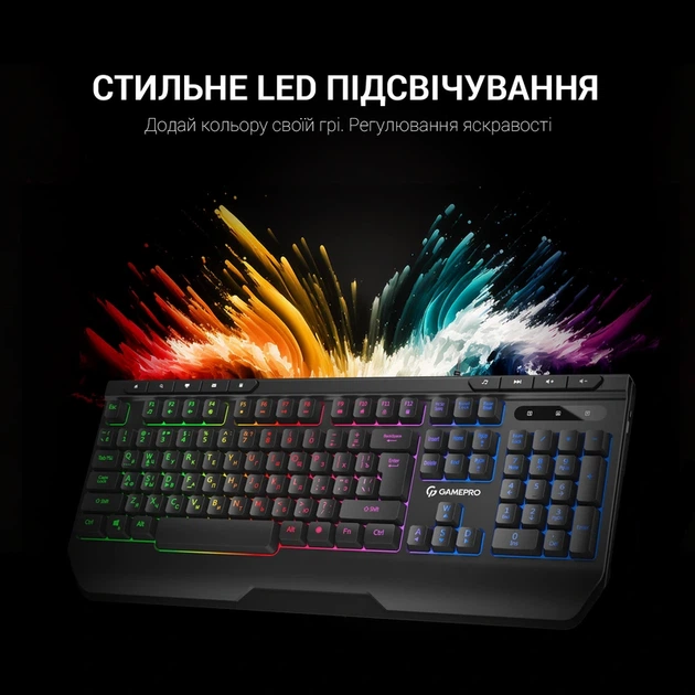Клавіатура дротова GamePro GK550 - зображення 10