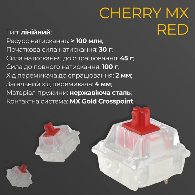 Механічна клавіатура Ducky One 3 Mini Cherry MX Red RGB White UA - Фото 10 Механічна клавіатура Ducky One 3 Mini Cherry MX Red RGB White UA - изображение 10