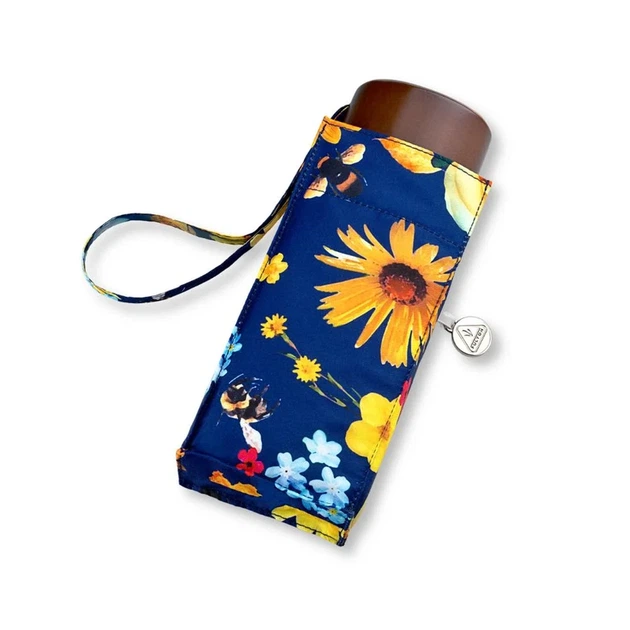 Жіноча міні парасолька Fulton L501 Tiny-2 Bumble Bee Floral (Квіти та джмелі) - Фото 2 Жіноча міні парасолька Fulton L501 Tiny-2 Bumble Bee Floral (Квіти та джмелі) - изображение 2