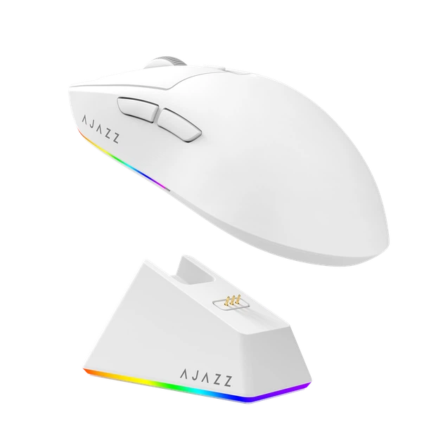 Ігрова бездротова миша Ajazz AJ139 V2 MC-3 Mod-White-3311 - Фото 2 Ігрова бездротова миша Ajazz AJ139 V2 MC-3 Mod-White-3311 - изображение 2