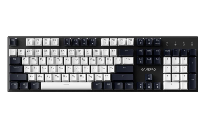 Дротова механічна клавіатура GamePro Genesis Metallic (MK144B) 100% Red switches - зображення 6