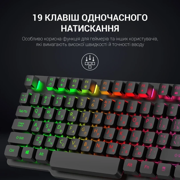 Клавіатура дротова GamePro GK380 - зображення 9
