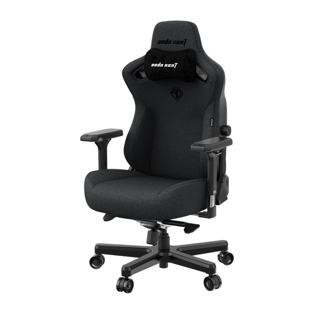 Крісло ігрове Anda Seat Kaiser 3 Dark Gray Fabric Size L - зображення 4