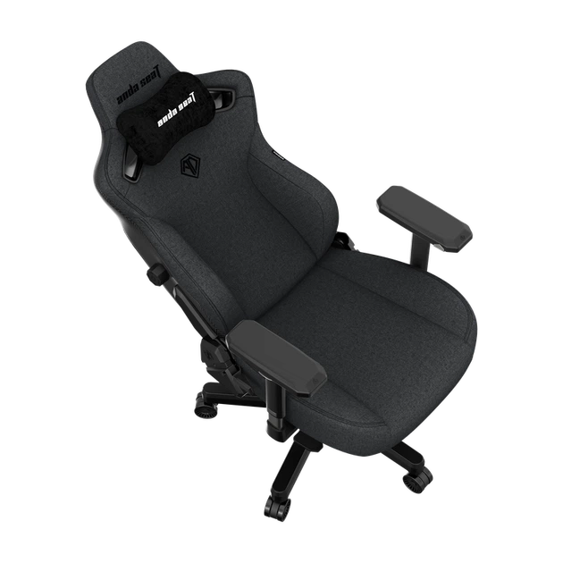 Крісло ігрове Anda Seat Kaiser 3 Dark Gray Fabric Size L - зображення 7