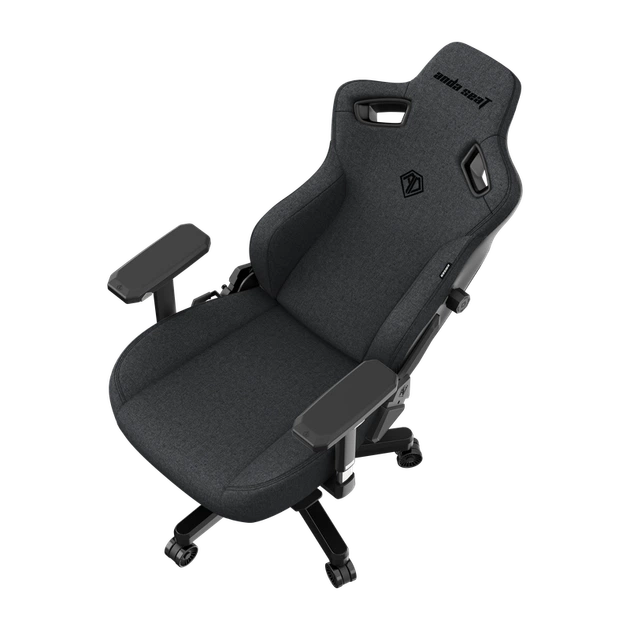 Крісло ігрове Anda Seat Kaiser 3 Dark Gray Fabric Size L - зображення 8