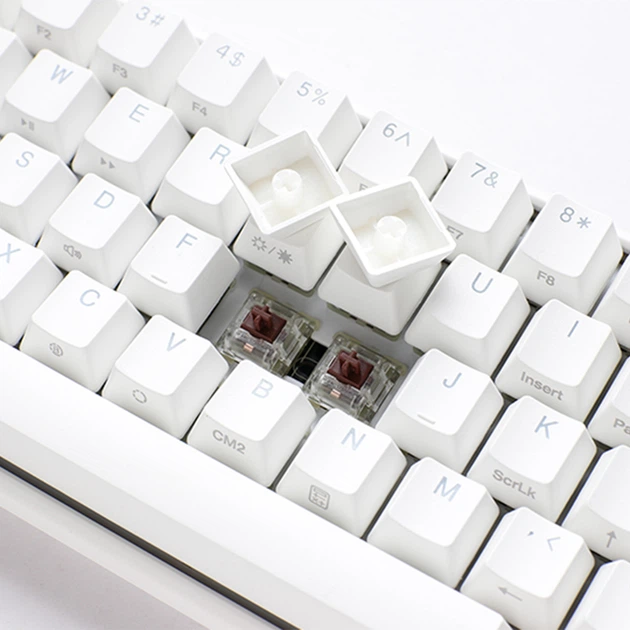 Механічна клавіатура Ducky One 3 Mini Cherry MX Brown RGB White UA - изображение 3