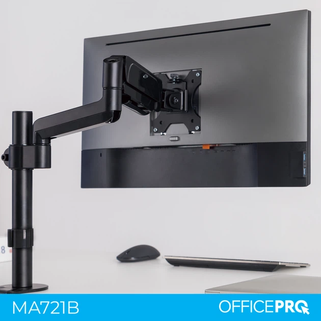 Настільне кріплення для монітора OfficePro MA721B Black - Фото 8 Настільне кріплення для монітора OfficePro MA721B Black - зображення 8