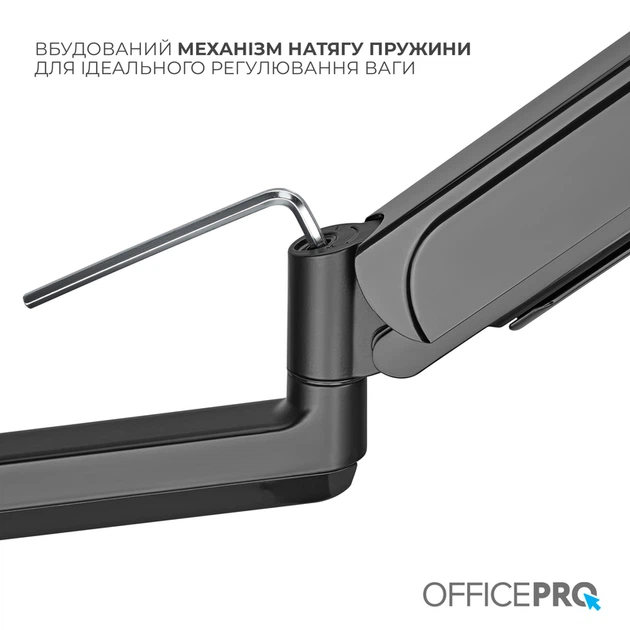 Настільне кріплення для монітора OfficePro MA721B Black - Фото 10 Настільне кріплення для монітора OfficePro MA721B Black - зображення 10