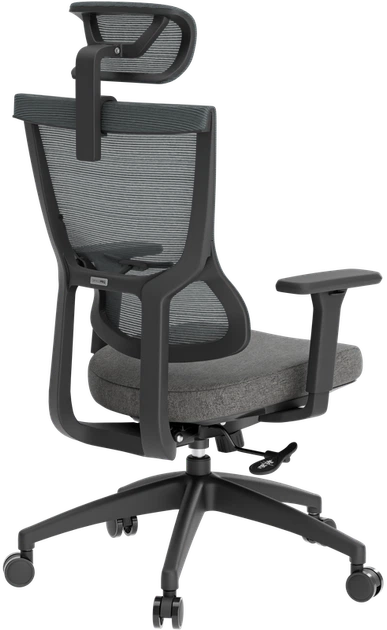 Крісло офісне OfficePro Elegant OC600-B-DG-DG - Фото 5 Крісло офісне OfficePro Elegant OC600-B-DG-DG - изображение 5