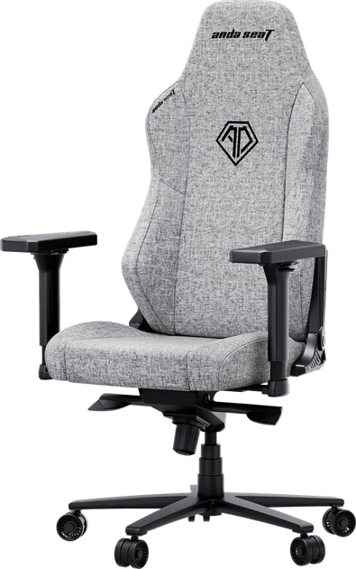 Крісло ігрове Anda Seat Phantom 3 XL Fabric Gray Size XL - зображення 7