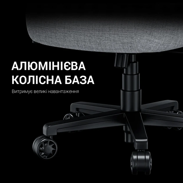 Крісло ігрове Anda Seat Phantom 3 Pro Grey Fabric Size L - изображение 11