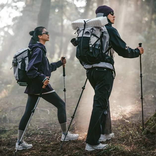 Рюкзак туристичний Naturehike Helium CNK2300BB017, 25 л, коричневий - зображення 5