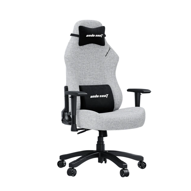 Крісло ігрове Anda Seat Luna L Grey Fabric Size L - изображение 4