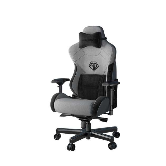 Крісло ігрове Anda Seat T-Pro 2 Grey/Black Size XL - изображение 7