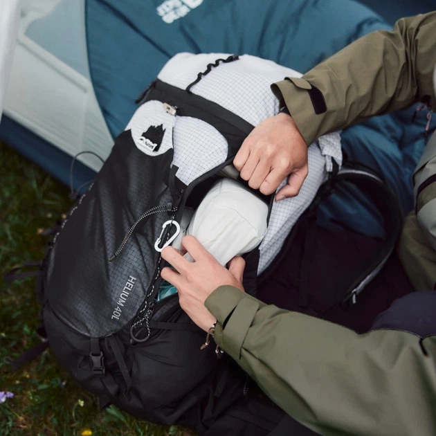 Рюкзак туристичний Naturehike Helium CNK2450XB016, 40 л, білий, M - зображення 10