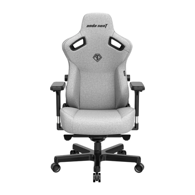 Крісло ігрове Anda Seat Kaiser 3 Grey Fabric Size XL - изображение 2