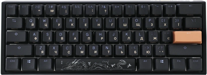 Механічна клавіатура Ducky One 3 Mini Cherry MX Brown RGB Black UA - изображение 2