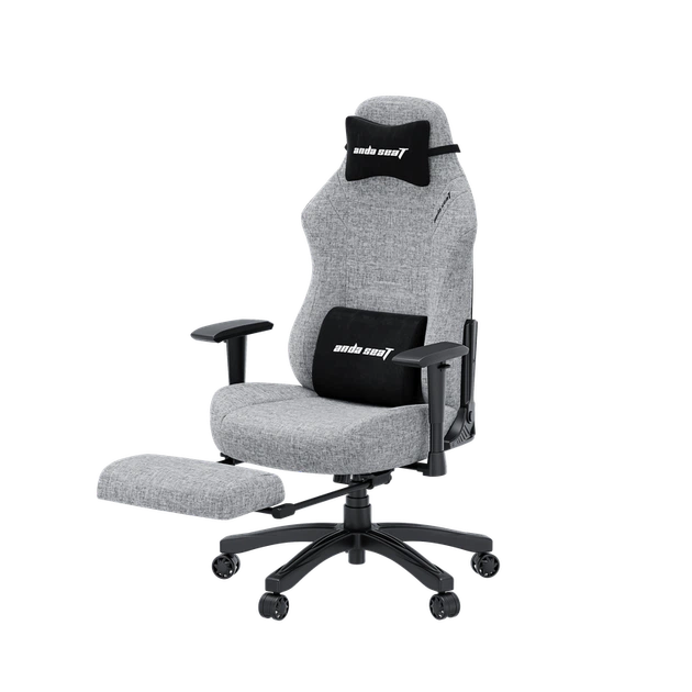 Крісло ігрове Anda Seat Luna Pro Gray Fabric Size L - Фото 2 Крісло ігрове Anda Seat Luna Pro Gray Fabric Size L - изображение 2