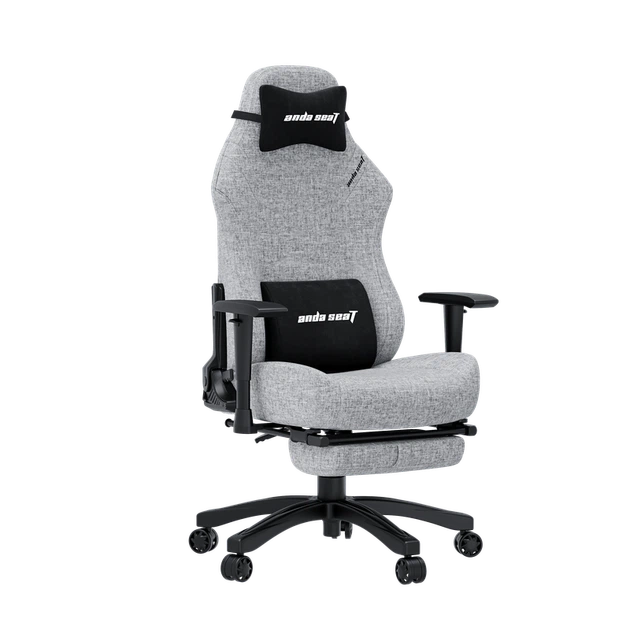 Крісло ігрове Anda Seat Luna Pro Gray Fabric Size L - Фото 5 Крісло ігрове Anda Seat Luna Pro Gray Fabric Size L - изображение 5