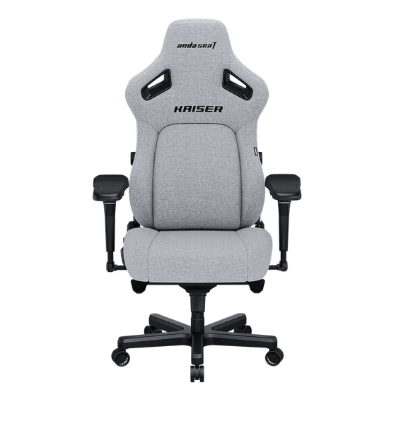 Крісло ігрове Anda Seat Kaiser 4 Grey Fabric Size XL - Фото 3 Крісло ігрове Anda Seat Kaiser 4 Grey Fabric Size XL - изображение 3