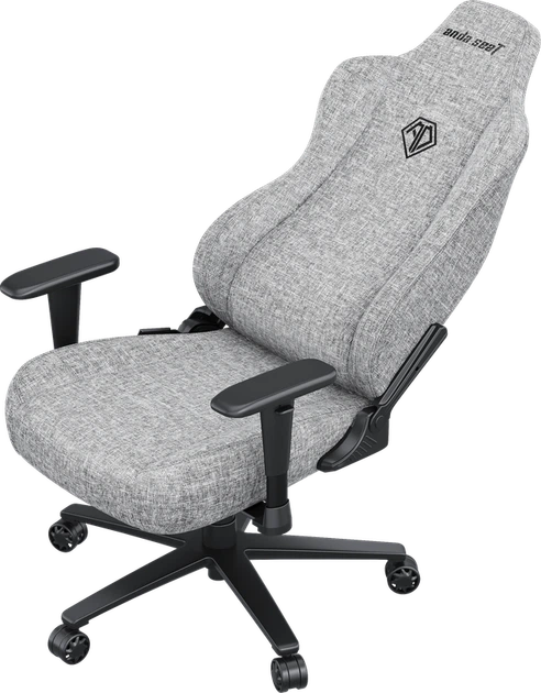 Крісло ігрове Anda Seat Novis Gray Fabric Size XL - зображення 6