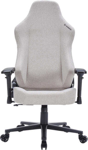 Крісло ігрове GamePro FGC750LG Fabric Light Gray - изображение 12