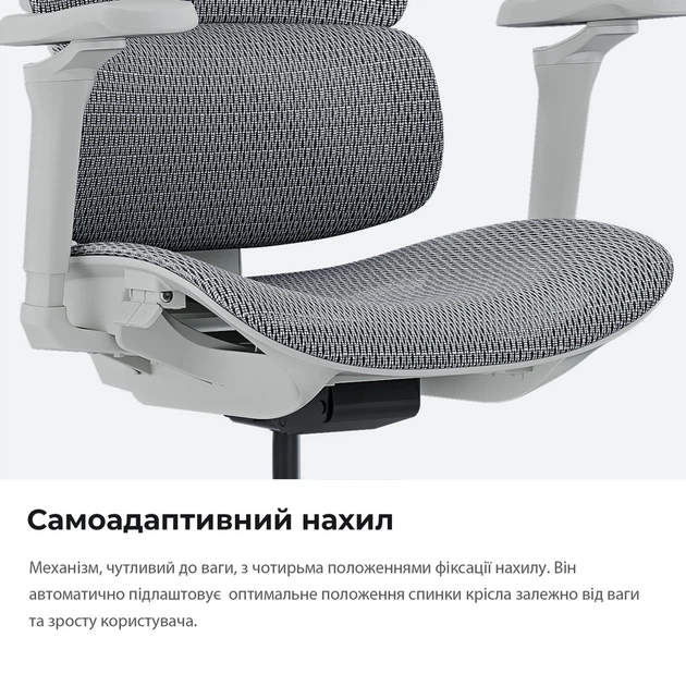 Крісло ігрове Anda Seat X-Air Pro Size XL Mesh Gray - изображение 11