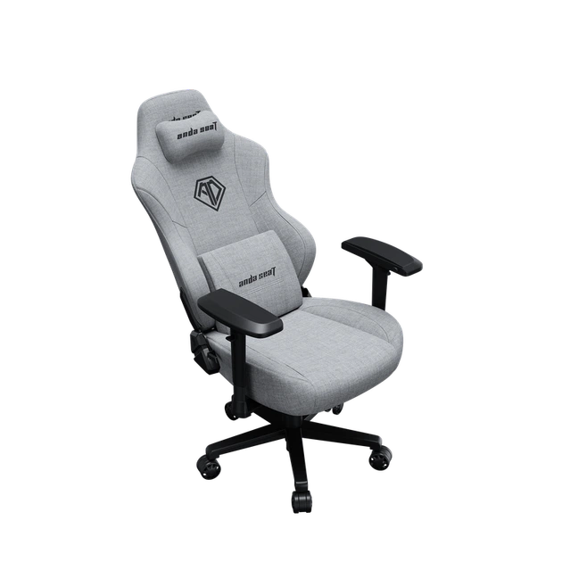 Крісло ігрове Anda Seat Phantom 3 Pro Grey Fabric Size L - изображение 4