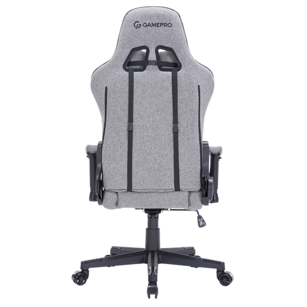 Крісло ігрове GamePro GC575FG Fabric Gray - изображение 2