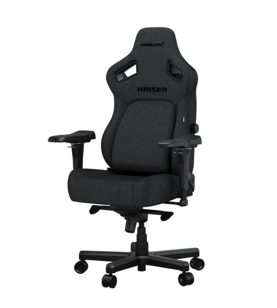 Крісло ігрове Anda Seat Kaiser 4 Dark Grey Fabric Size L - Фото 10 Крісло ігрове Anda Seat Kaiser 4 Dark Grey Fabric Size L - изображение 10
