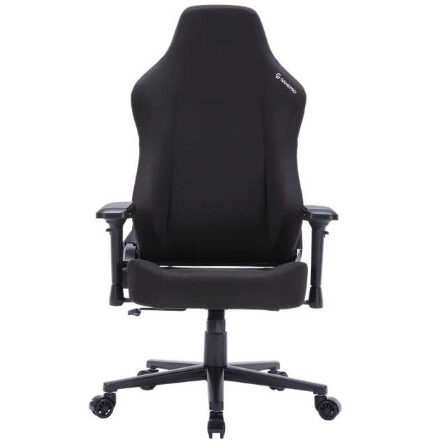 Крісло ігрове GamePro FGC750B Fabric Black - Фото 3 Крісло ігрове GamePro FGC750B Fabric Black - изображение 3