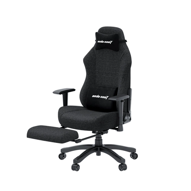 Крісло ігрове Anda Seat Luna Pro Dark Gray Fabric Size L - Фото 2 Крісло ігрове Anda Seat Luna Pro Dark Gray Fabric Size L - изображение 2