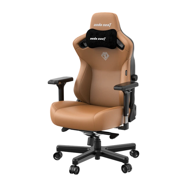 Крісло ігрове Anda Seat Kaiser 3 Brown Size XL - зображення 4