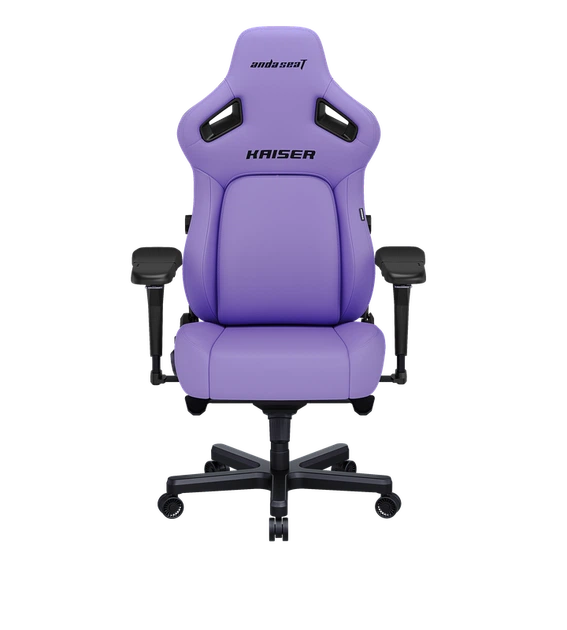Крісло ігрове Anda Seat Kaiser 4 Violet Size XL - Фото 3 Крісло ігрове Anda Seat Kaiser 4 Violet Size XL - зображення 3