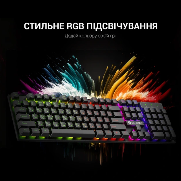 Клавіатура дротова GamePro GK296 - зображення 12