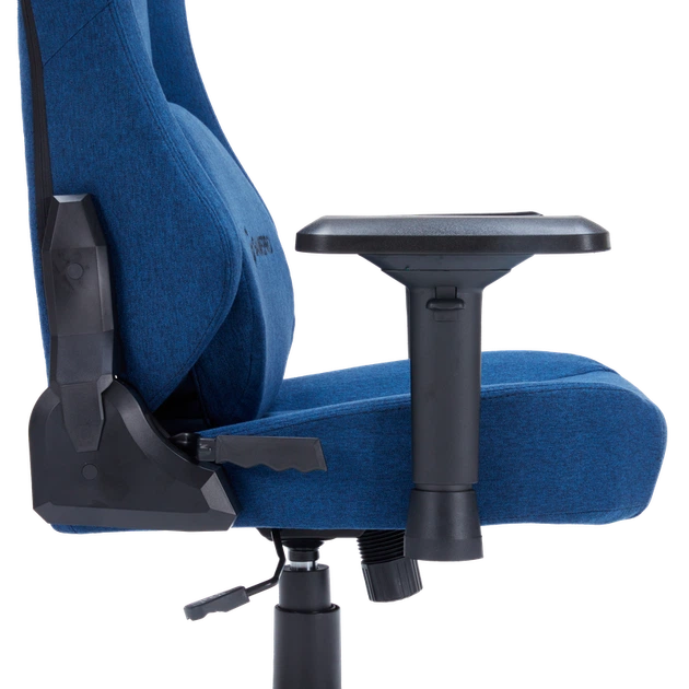 Крісло ігрове GamePro FGC750DB Fabric Dark Blue - зображення 6