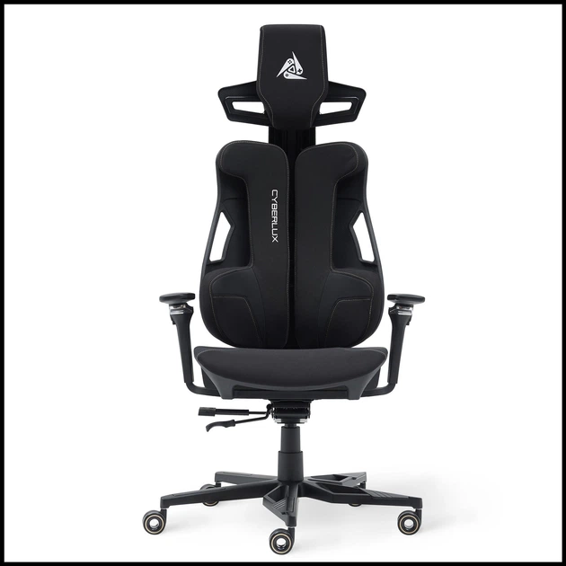 Геймерське крісло Cyberlux V10 Fabric Black (арт. GM-V10 FB) - изображение 9