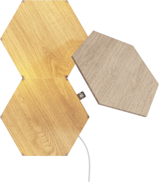 Zestaw rozszerzeń Nanoleaf Elements Hexagons 3 panele (NL52-E-0001HB-3PK) - obraz 2