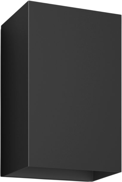 Lampa ścienna Philips Hue White and Colour Ambiance Resonate Outdoor Wall Light Black (915005842901) - obraz 2