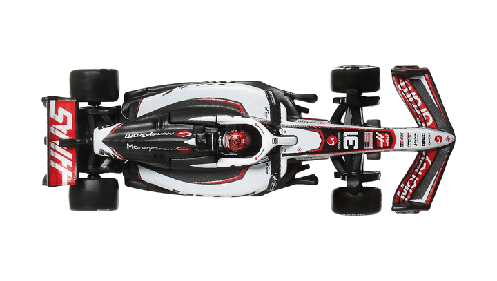 Машинка Premium Hot Wheels MoneyGram Haas F1 Team (#31 Esteban Ocon) 1:64 JKD78 Black - изображение 5