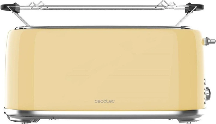 Toster Cecotec Toast&Taste 1600 Retro Double Beige - obraz 2