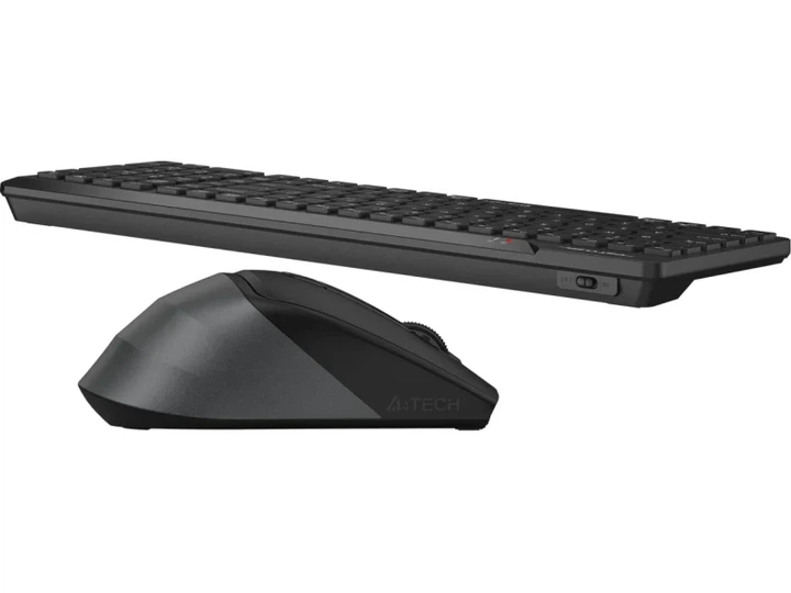 Комплект: клавіатура і миша A4Tech Fstyler FG2400 Air2 Black Wireless - изображение 5