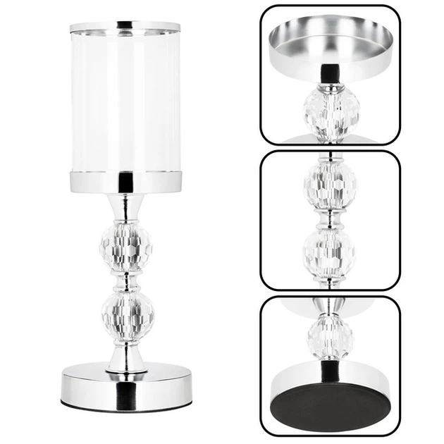 Świecznik Springos CA1465 metalowy 3 szt Srebrzysty (5908455301817) - obraz 8