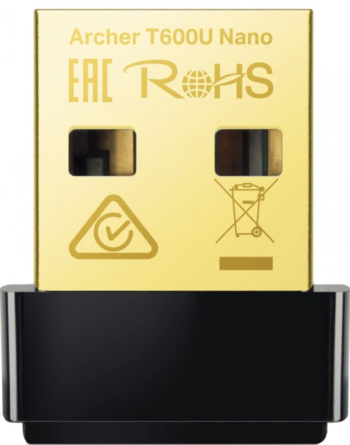Адаптер WiFi Archer T600U nano AC600, USB TP-Link 000329019 - Фото 2 Адаптер WiFi Archer T600U nano AC600, USB TP-Link 000329019 - зображення 2