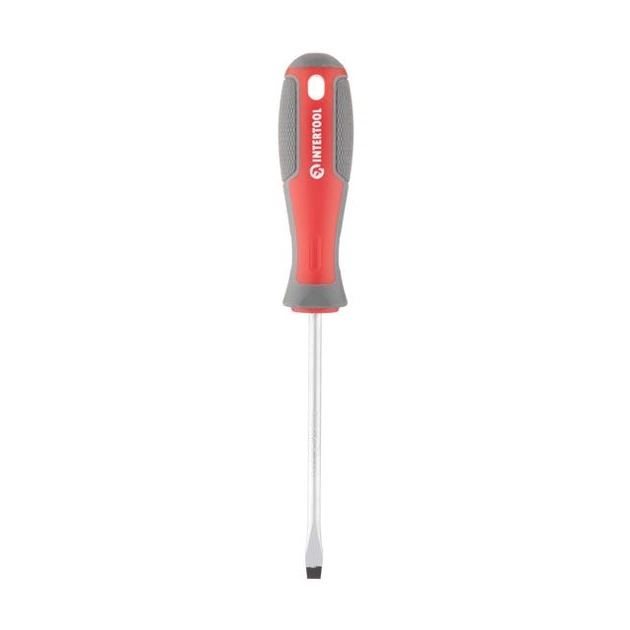 Отвертка Intertool шлицевая SL5.0x100мм (VT-3306) - Фото 3 Отвертка Intertool шлицевая SL5.0x100мм (VT-3306) - изображение 3