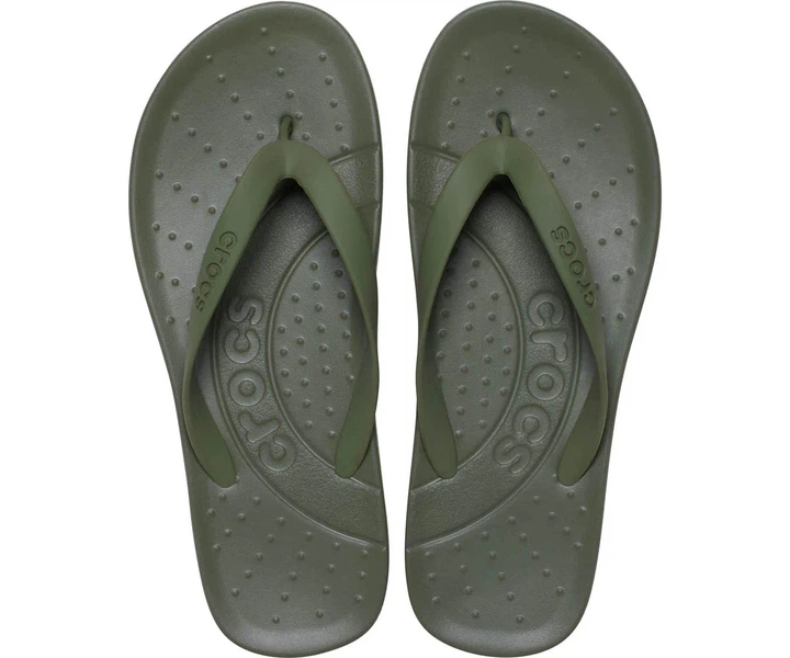Мужские вьетнамки Crocs Flip 50-51 (m15 US) 32 см Зеленый 1161643103 - изображение 2