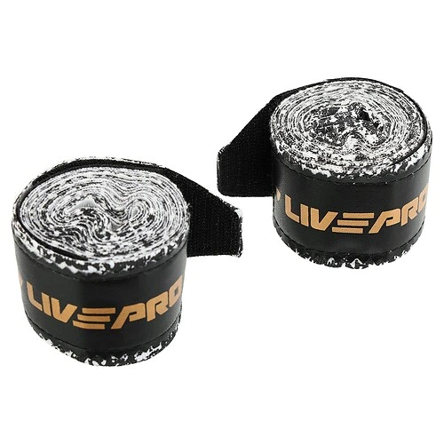 Бинты боксерские 2шт хлопок с эластаном LivePRO Hand strap LP8605 l-3м Синий - изображение 3
